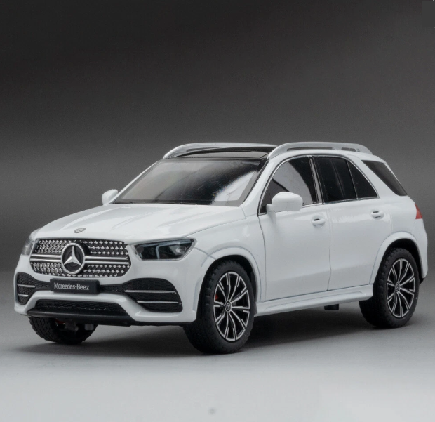 1:24 Diecast Mercedes Benz GLE 350 Model Car With Smoke