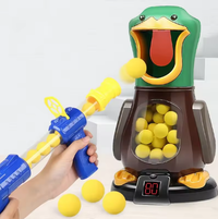 Soft Ball Gun Duck Shooting Game Toy