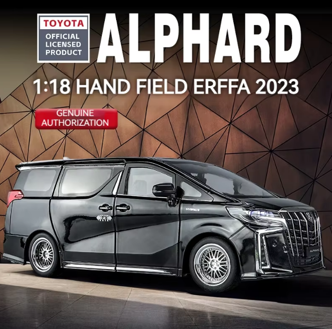 1:18 Diecast Toyota Alphard MPV Model