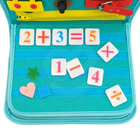 Montessori Dino 6 Pages Multi-functional Activity Busy Book