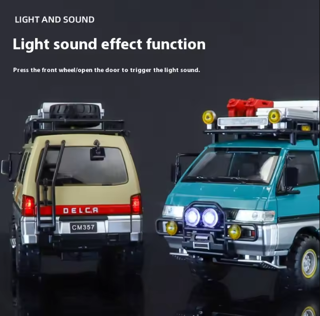 1:24 Diecast Mitsubishi Delica Van Model