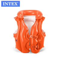 Intex Deluxe Inflate Swimming Vest - Red