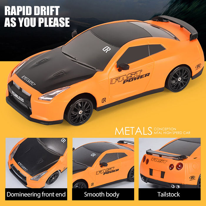 2.4GHz RC Nissan GTR Mini Drift Car