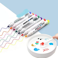 8Pcs White Board Fun Floating Markers Set
