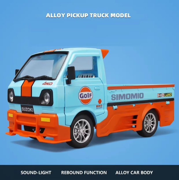 1:24 Diecast Suzuki 4WD Pickup Model Truck