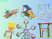 Kids Colorful Building Blocks Sticks