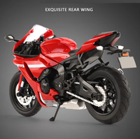 1:12 Diecast Yamaha YZF-R1 Model Bike