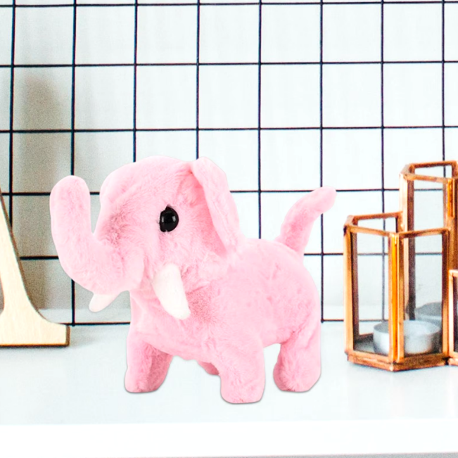 Cute Walking Plush Elephant With Sound