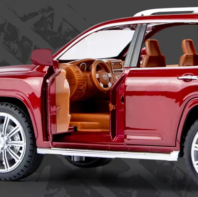 1:24 Diecast Land Cruiser LC300 Model Car