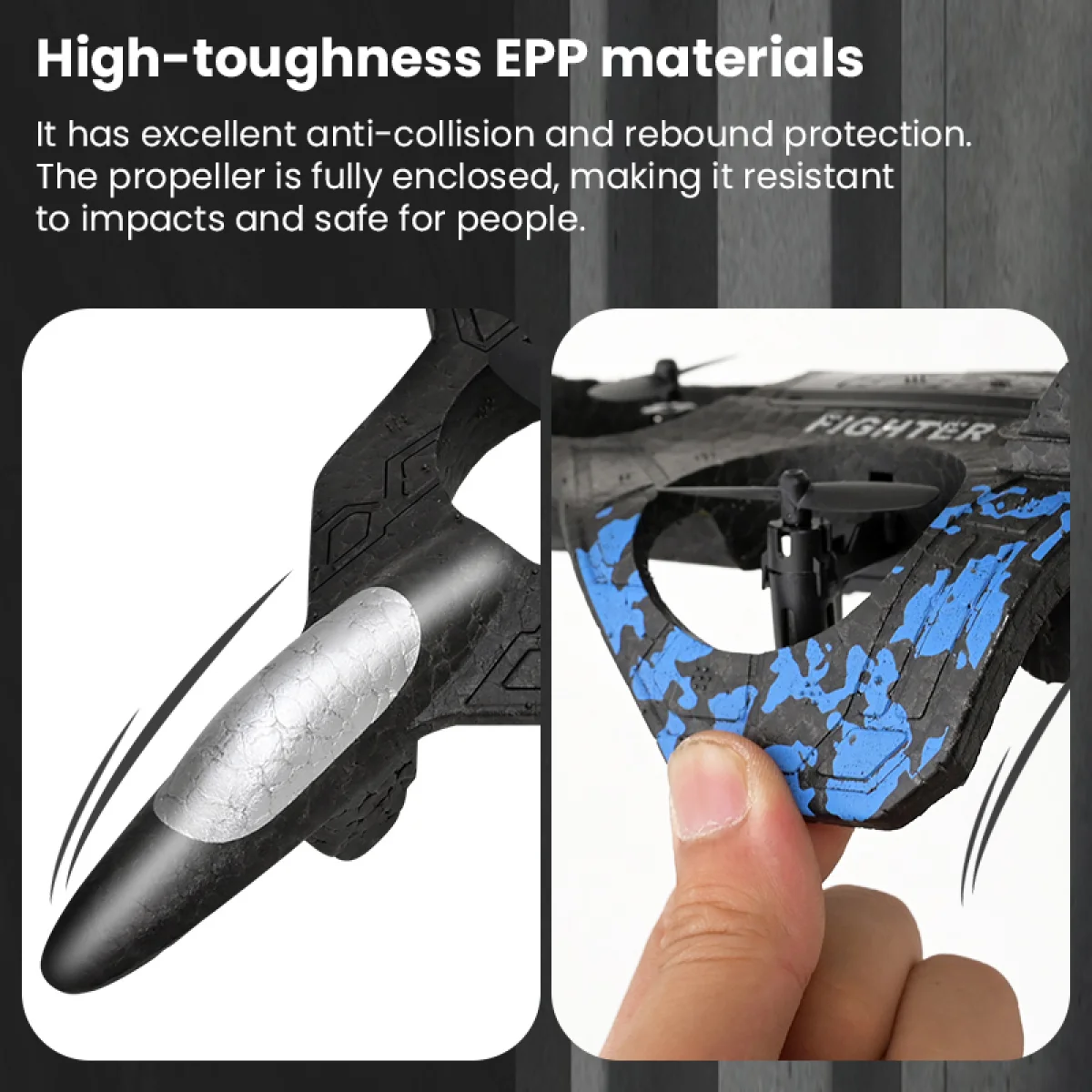 2.4GHz RC Acrobatic Flight Fighter Jet