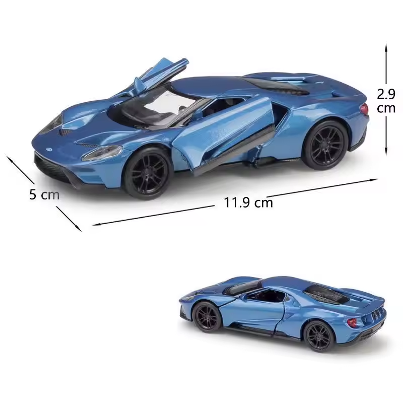 1:36 Kinsmart 2017 Ford GT Model Car