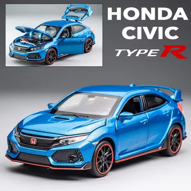 1:32 Diecast Honda Civic Type-R Model Car