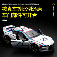 1:24 Diecast BMW 3.0 CSL Hommage R Licensed Model Car