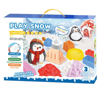 10Pcs DIY Kids Artificial Snow Castle Set