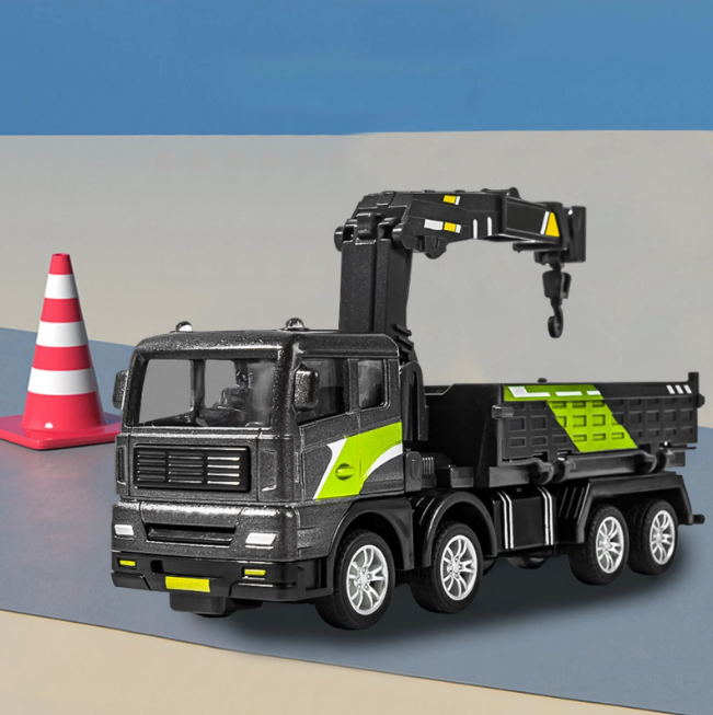1Pc ABS Inertial Engineering Truck Model - Assortment