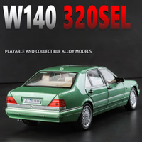 1:24 Diecast Mercedes W140 SL320 Model Car