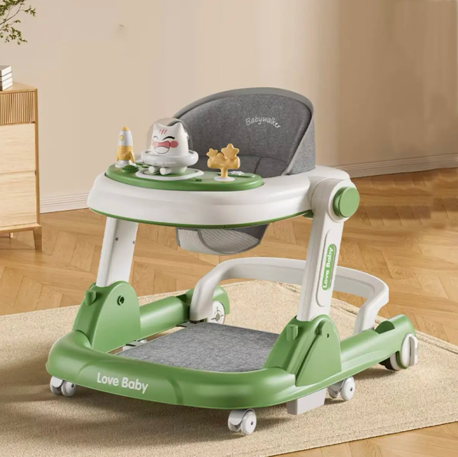 3in1 Multi-functional Baby Walker - Green
