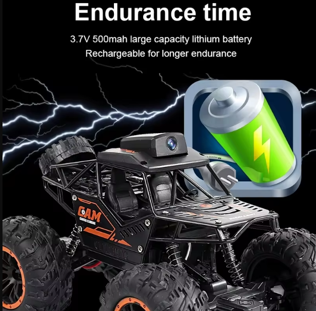 RC HD Camera Alloy Climbing Off-Road Vehicle