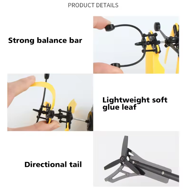 2in1 Watch Control & Hand Sensing Helicopter