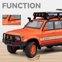 1:24 Diecast Land Cruiser LC80 Model Car