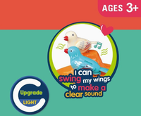 Electric Induction Mini Bird Cage With Light & Sound