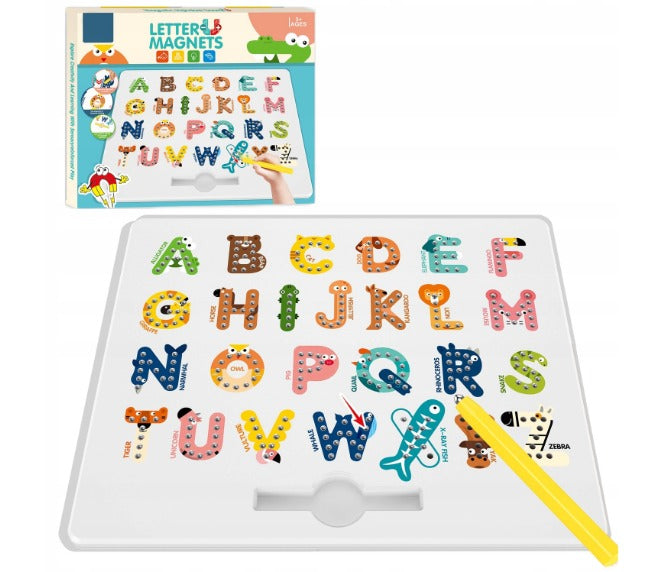 Creative Magnetic Cartoon Alphabets Board