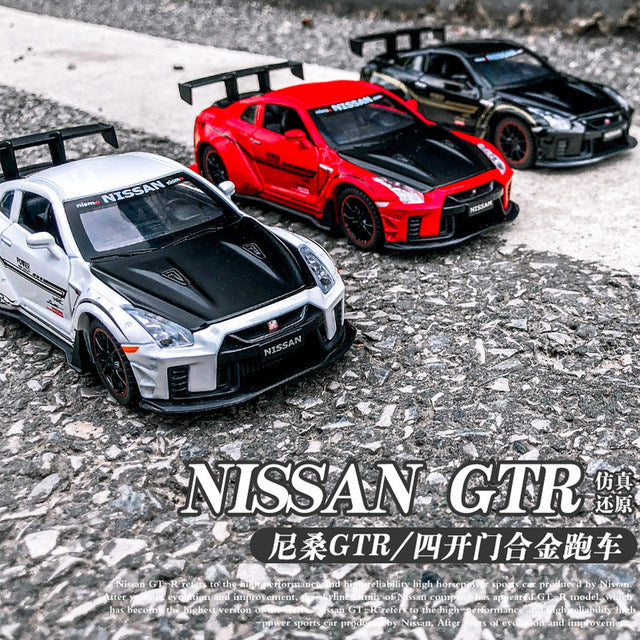 1:24 Diecast Nissan GTR Sports Model Car