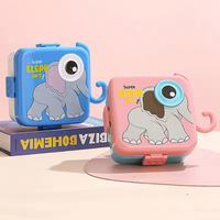 Premium Plastic Elephant Eye Lunch Box