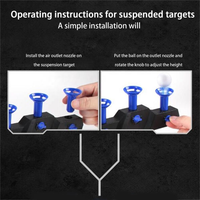 2in1 Magical Floating Target With Shooting Guns