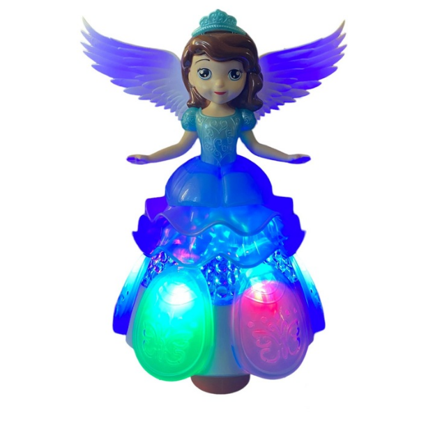 Beautiful Musical Rotating Princess With Wings