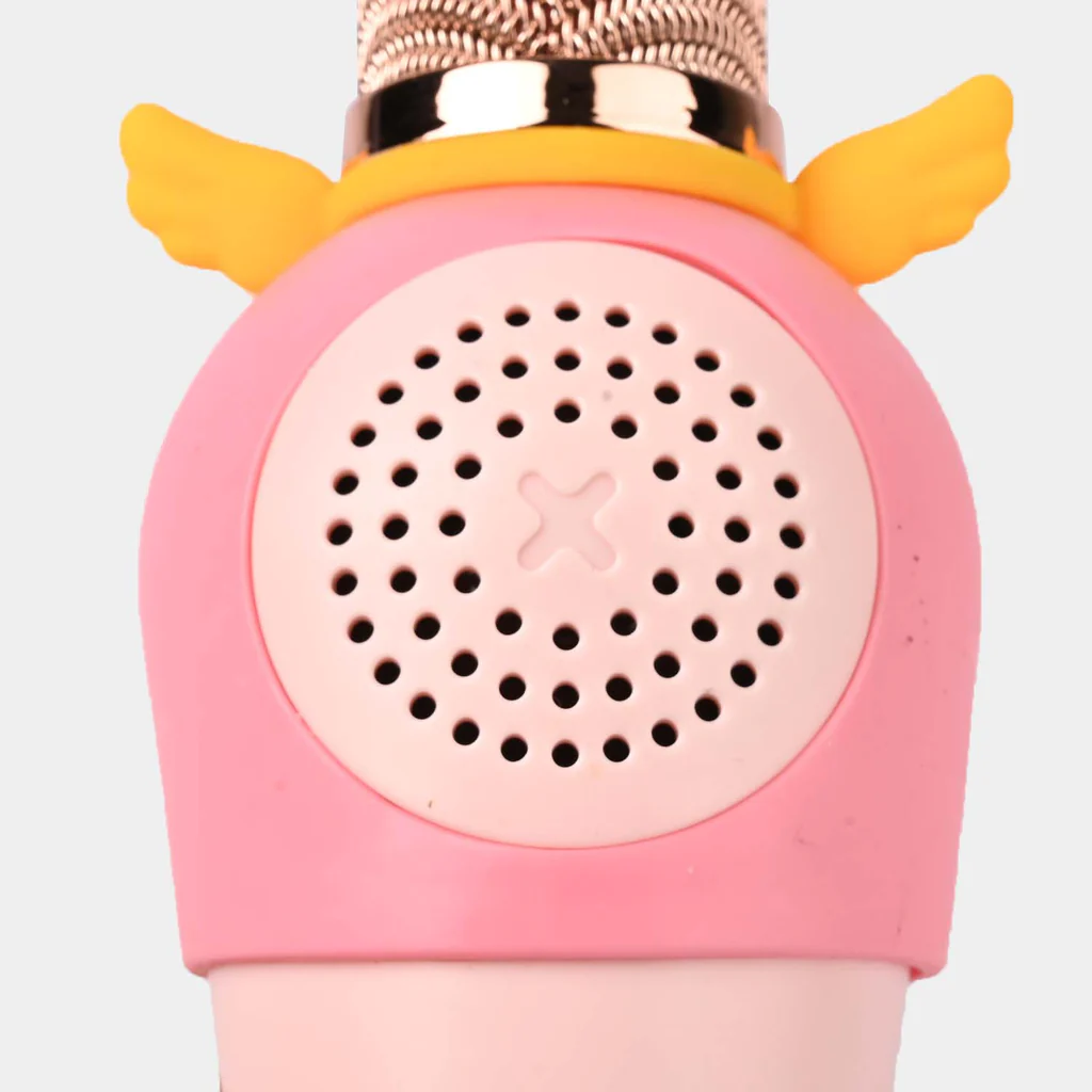 Rechargeable Unicorn Themed Handheld Bluetooth Microphone