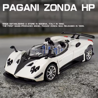 1:24 Diecast Pagani Zonda HP Barchetta Model Car