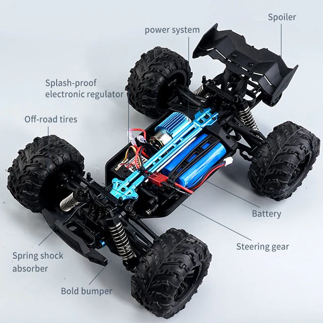 38Km/h RC 1:16 Conquer 4x4 Off-Road Truck