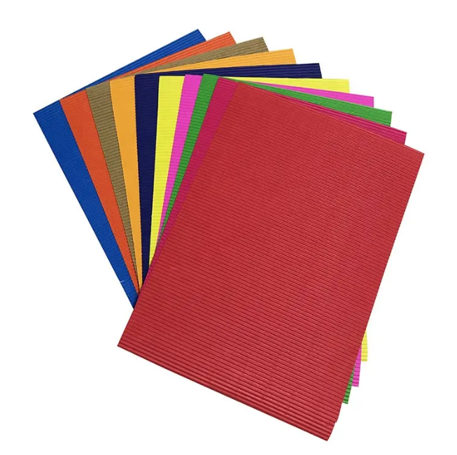 10Pcs DIY Corrugated Art & Craft Paper Sheet