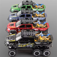 1:24 Diecast Mercedes AMG Pickup Truck With Quad Bike