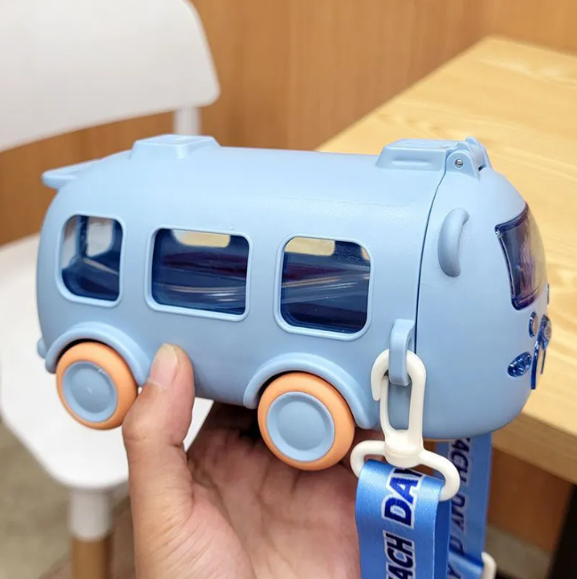 500ml Premium Cute Bus Design Kids Water Bottle