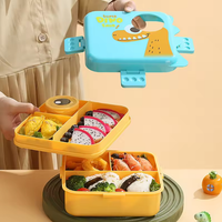 Premium Plastic Dino Eye Lunch Box