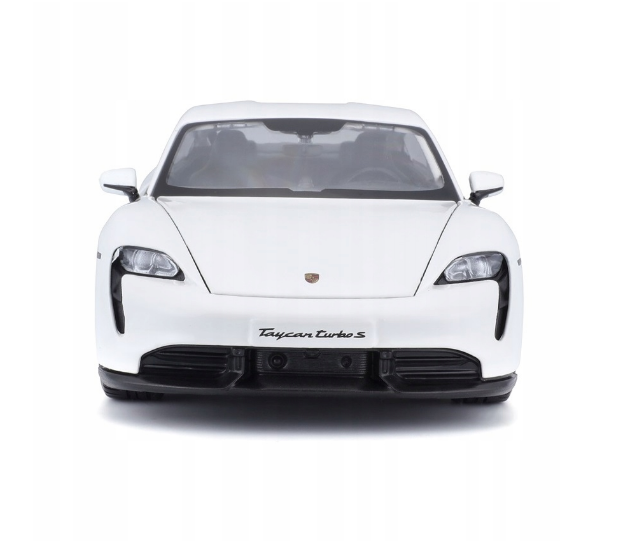Bburago 1:24 Diecast Porsche Taycan Turbo S - White