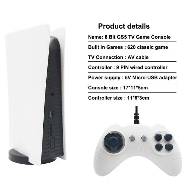 2.4G Wireless GS5 Controller Game Station