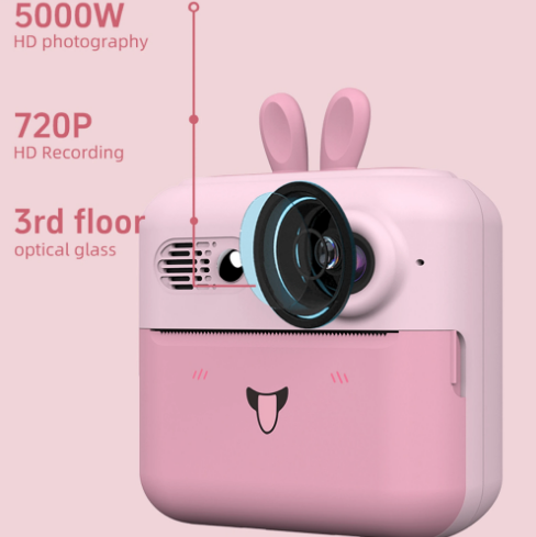 Kids Dual Shot Instant Digital Printing Camera