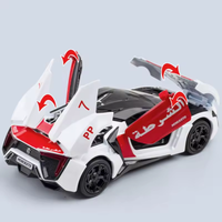 1:32 Diecast Lykan Model With Acrylic Display Box