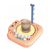 Electric DIY Kids 3D Clay Pottery Machine