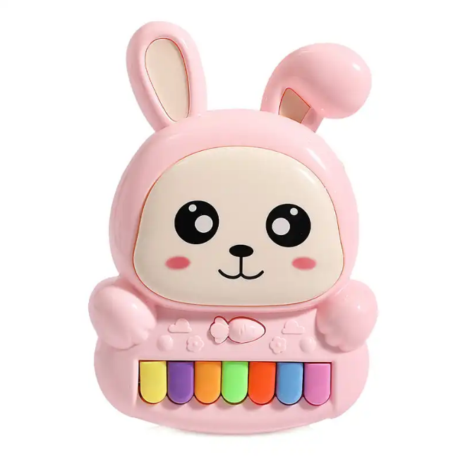 Battery Operated Mini Rabbit Musical Piano