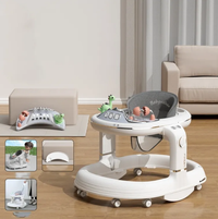 4in1 Multi-functional Baby Musical Walker - White