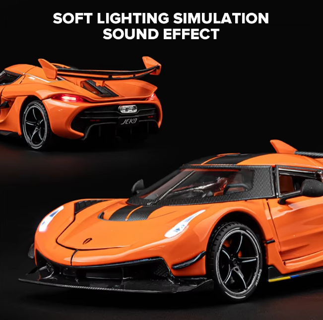 1:24 Diecast Koenigsegg Jesko Sports Model Car