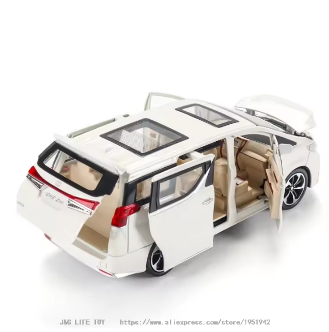 1:24 Diecast Lexus LM300h Van Model