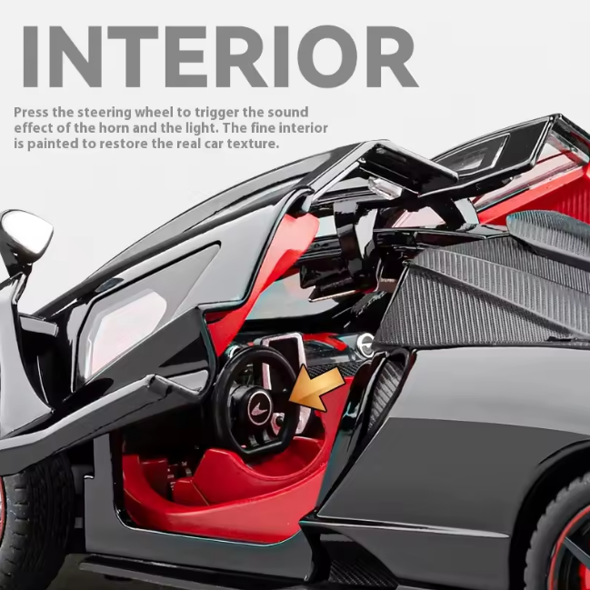 1:24 Diecast McLaren Senna Model Car