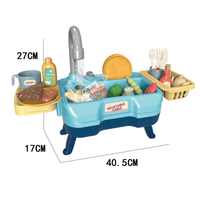 Kids Pretend Circulation Pumping Water Wash Basin