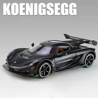 1:24 Diecast Koenigsegg Model Car With Smoke