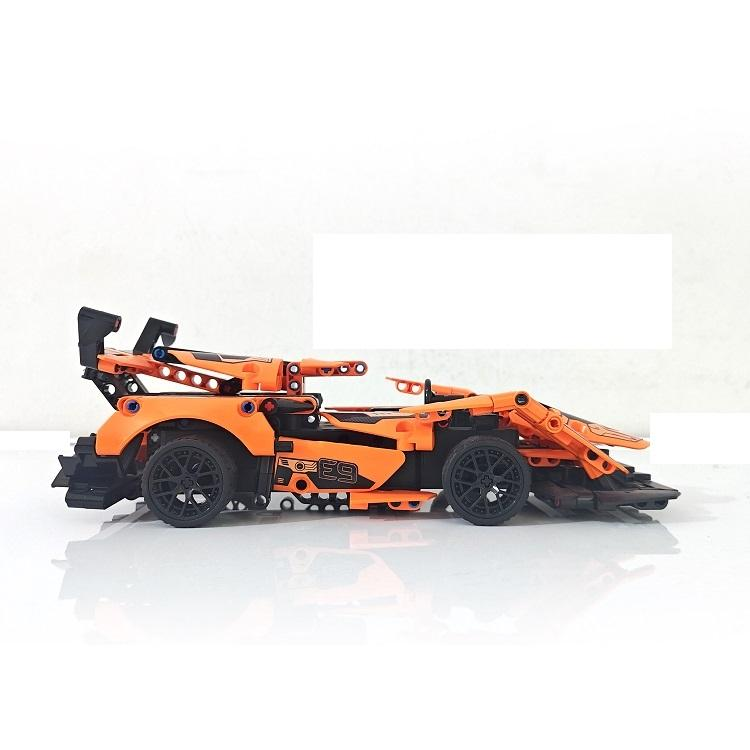DIY 516Pcs RC 1:16 Sports Racing Building Blocks Model